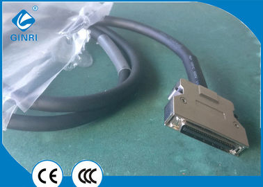 สายเชื่อมต่อ Ss50-1 Plc Connector Scsi ประเภท Cp 50p ประเภทวัสดุฉนวนความยืดหยุ่นแบบ Pvc