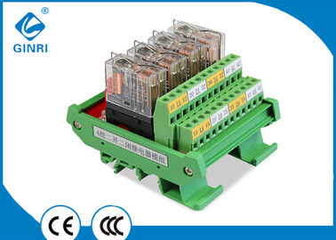 ประเทศจีน โมดูลรีเลย์ PLC โปรแกรมรีเลย์ AC JR-4L2, 12V โมดูลรีเลย์ Omron กำหนดเองได้ ผู้ผลิต